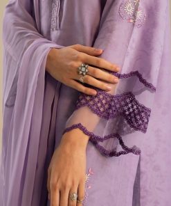 Zara Shahjahan Dobby Cotton Suit Zszc-2620 Lavender 15 Zc 2020E Imanistudio.com