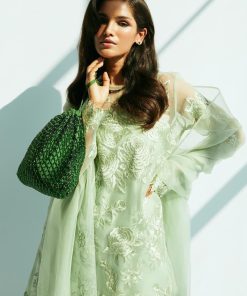Zara Shahjahan Premium Raw Silk Suit Zszc-2041Imint Green 10 Zc 2037A Imanistudio.com