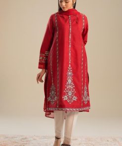 Zara Shahjahan Dobby Cotton Suit Zszc-2050Red 20 Zara Shahjahan Dobby Cotton Suit Zszc-2050Red