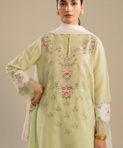 Zara Shahjahan Dobby Cotton Suit Zszc-2658 Pistachio 16 Zc 2058A Imanistudio.com