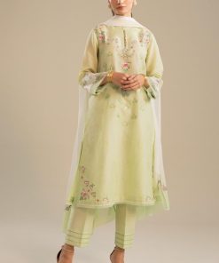 Zara Shahjahan Dobby Cotton Suit Zszc-2658 Pistachio 13 Zc 2058B Imanistudio.com