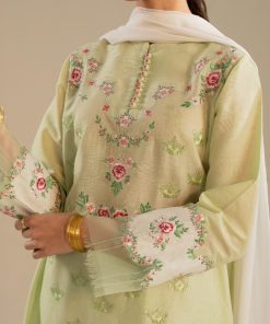 Zara Shahjahan Dobby Cotton Suit Zszc-2658 Pistachio 14 Zc 2058C Imanistudio.com 1