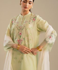 Zara Shahjahan Dobby Cotton Suit Zszc-2658 Pistachio 15 Zc 2058D Imanistudio.com 1
