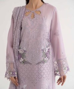 Mariab Lilac Lawn Embroidered Suit Mbds-Ef24D11Bl 10 D11 B Lilacc Imanistudio.com