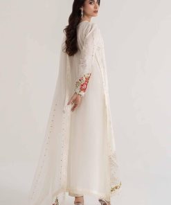 Mariab Off-White Lawn Embroidered Suit Mbds-Ef24D12Aw 20 D12 Aoff White Imanistudio.com