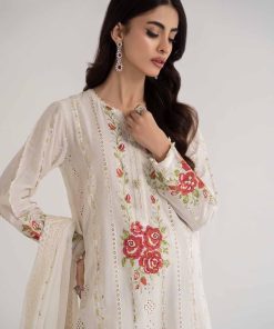 Mariab Off-White Lawn Embroidered Suit Mbds-Ef24D12Aw 15 D12 Aoff Whiteb Imanistudio.com