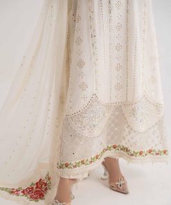 Mariab Off-White Lawn Embroidered Suit Mbds-Ef24D12Aw 18 D12 Aoff Whitee Imanistudio.com