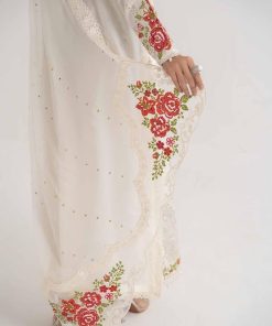 Mariab Off-White Lawn Embroidered Suit Mbds-Ef24D12Aw 19 D12 Aoff Whitef Imanistudio.com