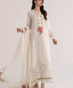 Mariab Off-White Lawn Embroidered Suit Mbds-Ef24D12Aw 21 D12 Aoff Whiteg Imanistudio.com