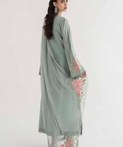 Mariab Sea Green Lawn Embroidered Suit Mbds-Ef24D12Bg 14 D12 Bsea Green Imanistudio.com