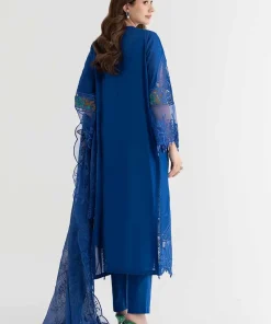 Mariab Royal Blue Lawn Embroidered Suit Mbds-Ef24D4Rb 15 D4 Bblue Imanistudio.com 1