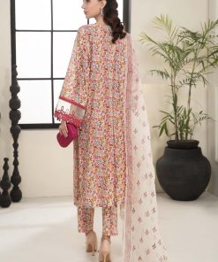 Mariab Multi- Print Lawn Embroidered Suit Mbdw-Ef24112Mp 12 Dw Ef24112Multi Imanistudio.com