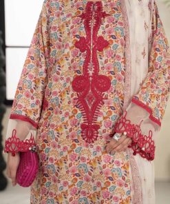 Mariab Multi- Print Lawn Embroidered Suit Mbdw-Ef24112Mp 10 Dw Ef24112Multib Imanistudio.com