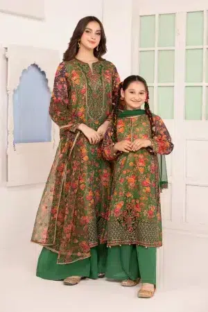 Mariab Green Printed &Amp; Embroidered Cotton Masoori Suit Mbkd-Ea2404Gp 12 Dwea2431Greenx Imanistudio.com E1716038494929