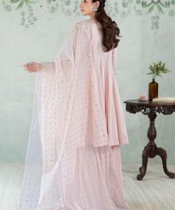 Mariab Pink Embroidered Dobby Lawn Suit Mbdw-Ea2449Dp 14 Dwea2449Pinka Imanistudio.com