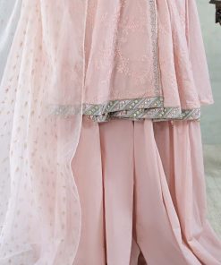 Mariab Pink Embroidered Dobby Lawn Suit Mbdw-Ea2449Dp 13 Dwea2449Pinke Imanistudio.com