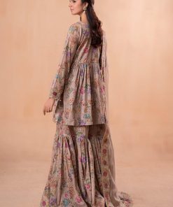 Mariab Skin Floral Embroidered Cotton Lawn Suit Mbdw-Ea2479Sf 12 Dwea2479Floral Imanistudio.com