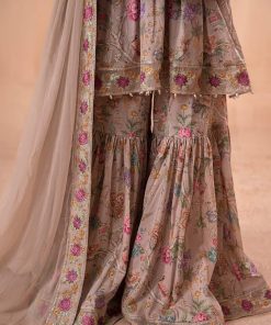 Mariab Skin Floral Embroidered Cotton Lawn Suit Mbdw-Ea2479Sf 11 Dwea2479Floralc Imanistudio.com