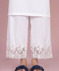 White Cambric Culottes Mb-Ef20105Wt 5 Mb Ef24 105White Imanistudio.com