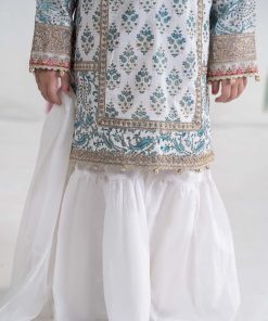 Mariab Blue/White Printed &Amp; Embroidered Lawn Suit Mbkd-Ea2401Bw 14 Mkd Ea24 01Bluea Imanistudio.com