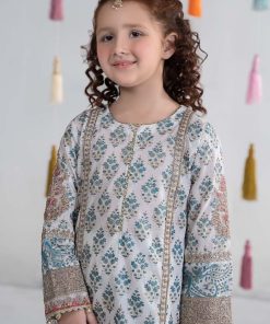 Mariab Blue/White Printed &Amp; Embroidered Lawn Suit Mbkd-Ea2401Bw 16 Mkd Ea24 01Bluec Imanistudio.com