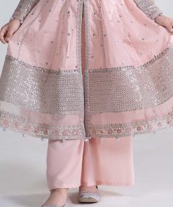 Mariab Baby Pink Embroidered Dobby Lawn Suit Mbkd-Ea2402Bp 13 Mkd Ea24 02Pinke Imanistudio.com