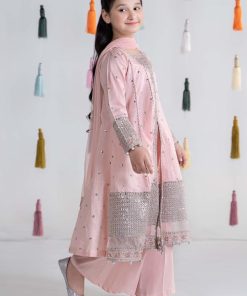 Mariab Baby Pink Embroidered Dobby Lawn Suit Mbkd-Ea2402Bp 9 Mkd Ea24 02Pinkh Imanistudio.com