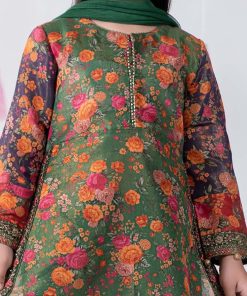 Mariab Green Printed &Amp; Embroidered Cotton Masoori Suit Mbkd-Ea2404Gp 15 Mkd Ea24 04Greend Imanistudio.com