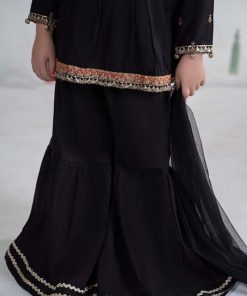 Mariab Black Embroidered Cotton Lawn Suit Mbkd-Ea2409Bl 15 Mkd Ea24 09Blacka Imanistudio.com