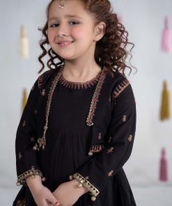 Mariab Black Embroidered Cotton Lawn Suit Mbkd-Ea2409Bl 13 Mkd Ea24 09Blackc Imanistudio.com