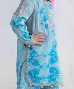 Mariab Ferozi Embroidered Cotton Lawn Suit Mbkd-Ea2420Bf 10 Mkd Ea24 20Blue Imanistudio.com