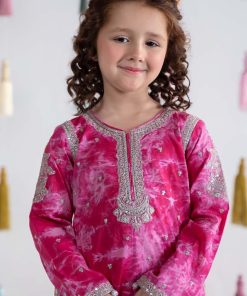 Mariab Fuchsia Pink Embroidered Cotton Lawn Suit Mbkd-Ea2420Fp 11 Mkdea2420Pinkb Imanistudio.com