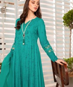 Mariab Green Embroidered Dobby Lawn Suit Mbdw-Ea2407Gl 10 Dwea2407Green Imanistudio.com