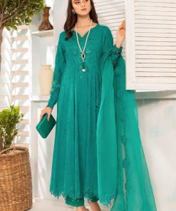 Mariab Green Embroidered Dobby Lawn Suit Mbdw-Ea2407Gl 8 Dwea2407Greenc Imanistudio.com