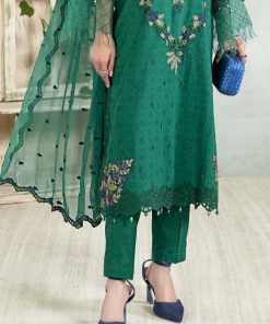 Mariab Green Embroidered Self Jacquard Lawn Suit Mbdw-Ea2426Dg 15 Dwea2426Greend Imanistudio.com