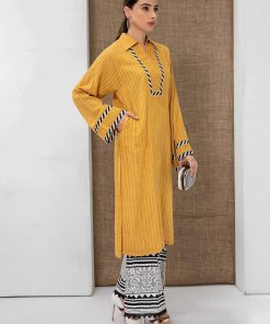 Casual Wear Mustard Tunic/ Shirt Mb-Ss24-43Md 7 Mb Ss 21143D Imanistudio.com