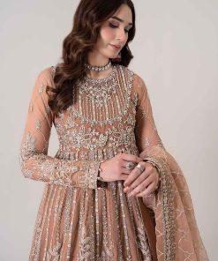 Luxury Formal Ash Pink Embroidered Net Suit Mbds-Ea2804Ap 10 D 4 Tanb Imanistudio.com