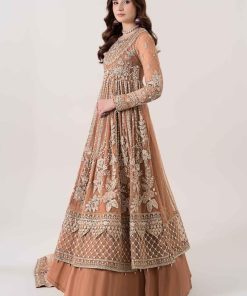 Luxury Formal Ash Pink Embroidered Net Suit Mbds-Ea2804Ap 9 D 4 Tanf Imanistudio.com