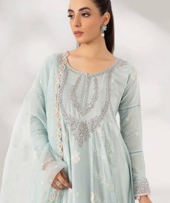 Luxury Pret Sky Blue Cotton Lawn Embroidered Suit Mbdw-Ef2419Sb 9 Dw Ef2219 Lightblued Imanistudio.com