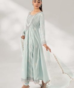 Luxury Pret Sky Blue Cotton Lawn Embroidered Suit Mbdw-Ef2419Sb 8 Dw Ef2219 Lightbluef Imanistudio.com