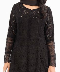Luxury Pret Black Cotton Lawn Embroidered Suit Mbdw-Mn2411Jb 10 Dw Mn2411Blackb Imanistudio.com