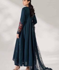 Luxury Pret Teal Dobby Lawn Embroidered Suit Mbdw-Ef2405Tl 14 Dw Pf2405Teala Imanistudio.com