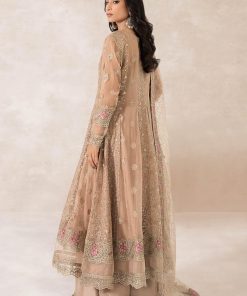 Luxury Formal Beige Embroidered Bomber Chiffon Outfit Mbpf-Pf2401Bg 14 Sfpf2401Baigea Imanistudio.com