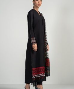 Luxury Pret Black Cotton Lawn Suit Mbdw-Pf2407Bk 8 Pspf2407Blackf Imanistudio.com