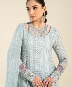 Luxury Formal Ice Blue Embroidered Chiffon Suit Mbcs-Aw24103Ic 10 D 3 Skyb Imanistudio.com