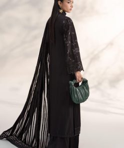 Luxury Pret Black Linen Embroidered Suit Mbdw-Aw25103Bb 11 Dw W24103Blacka Imanistudio.com