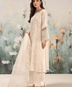 Luxury Pret Off-White Embroidered Lawn Suit Mbdw-Ef2595Ww 9 Dw Ef2595 Off Whiteg Imanistudio.com