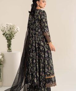 Luxury Pret Black Printed Cotton Lawn Angrakha Suit Mbdw-Ef2526Ba 18 Dwef 2526Blacka Imanistudio.com