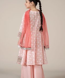 Mariab Baby Pink Embroidered Cotton Lawn Suit Mbkd-Ef2509Bp 14 Mkd Ef2509Pinka Imanistudio.com