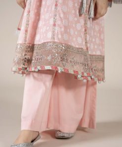 Mariab Baby Pink Embroidered Cotton Lawn Suit Mbkd-Ef2509Bp 13 Mkd Ef2509Pinkb Imanistudio.com